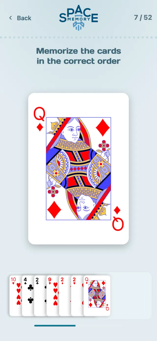 The “Cards” exercise
