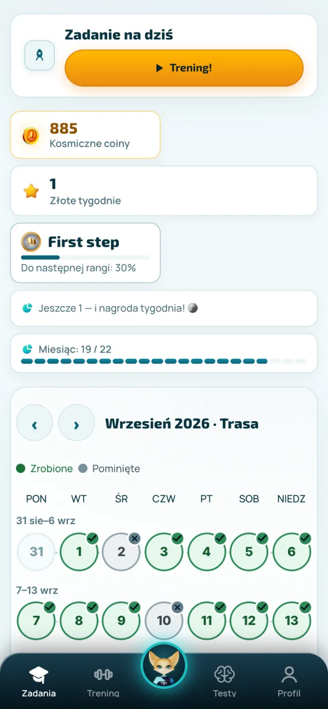 Zadania na dziś